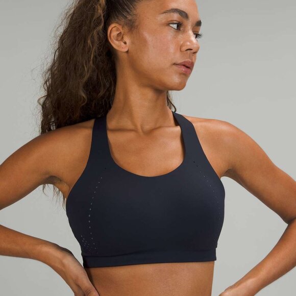 Lululemon AirSupport Bra *High Support, C–DDD Cups True Navy / River Blue - Picture 1 of 6